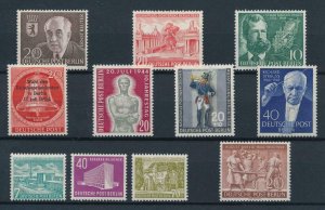West Germany Berlin 1954 Complete Year Set  MNH
