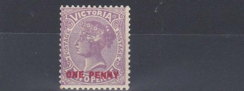 VICTORIA  1912  S G 456  1D  ON 2D  LILAC   MH  