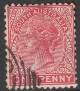 Australia (South Australia) Scott 145  - SG294a, 1906 Victoria 1d used