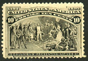 U.S. #237 MINT OG HR