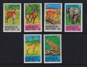 Upper Volta - 1979 World Wildlife Fund set, MNH, cat. $ 29.90