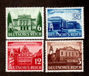 Germany # 498-501 Mint Never Hinged!