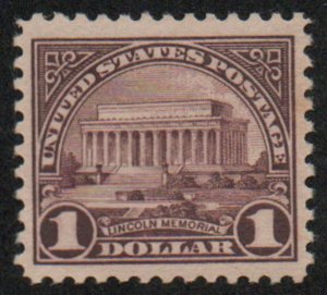 USA #571 XF OG NH, bold color, nicely centered, CHOICE! Retail $85