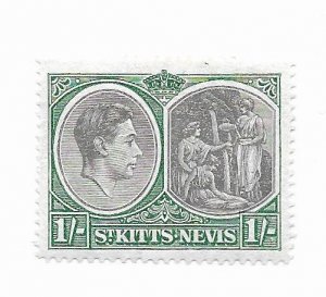 St. Kitts & Nevis Gibbons #75b MH - Stamp - CAT VALUE $4.00Gbp