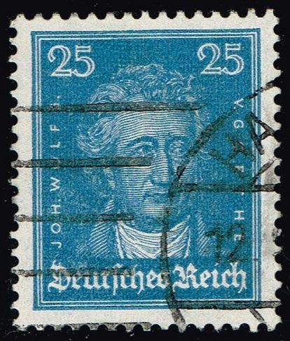 Germany #358 Johann Wolfgang von Goethe; Used (3Stars)