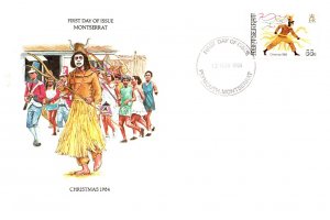 Montserrat, Worldwide First Day Cover