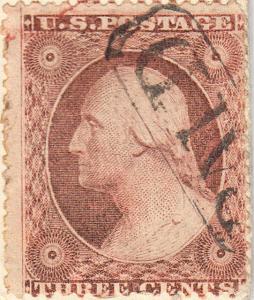 U.S. 20//26 Used On Cover PAID  (22819)