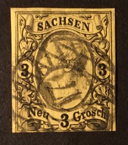 Saxony Sc. #12 used
