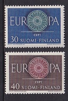 Finland   #376-377  MNH  1960   Europa