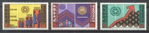 Ethiopia 1974 World Population Statistics MNH VF