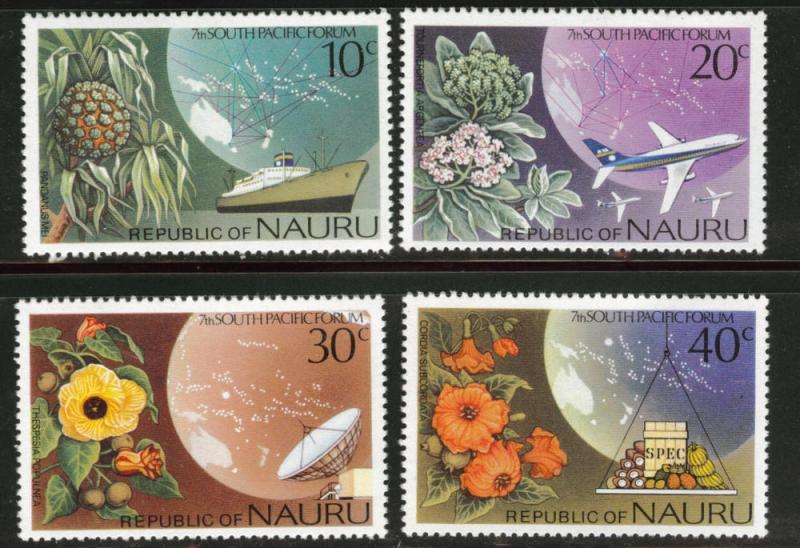 NAURU Scott 142-145 MNH** 1976  set