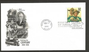 1998 Boy Scouts Celebrate Century # 3183j FDC Artcraft