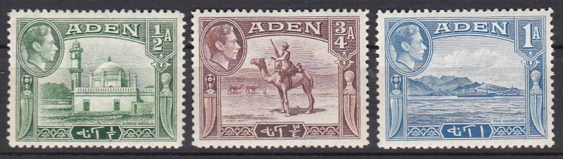 Aden Sc #16-18 Mint VLH