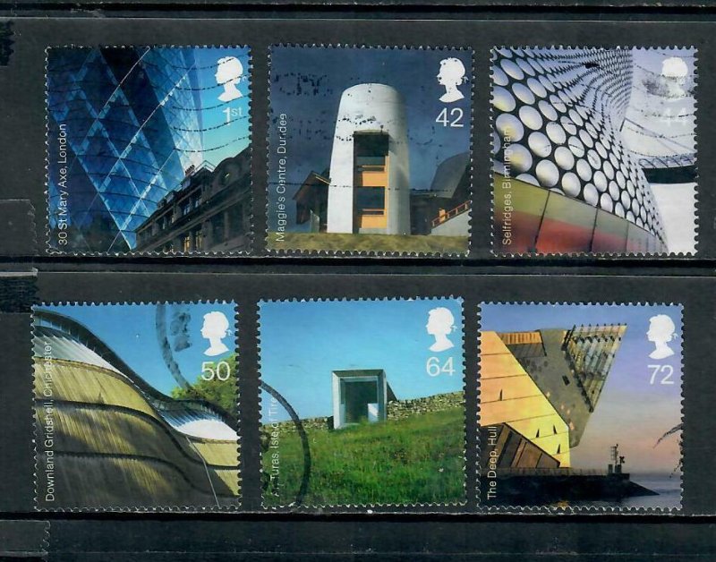 2006 COMMEMORATIVES SET ARCHITECTURE , USED 150421