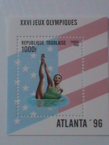 TOGO-1996-24TH OLYMPIC GAMES  ATLANTA'96- MNH S/S VF- WE SHIP TO WORLDWIDE