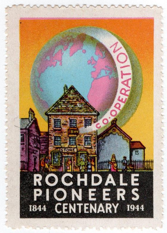 (I.B) Cinderella Collection : Rochdale Pioneers Centenary (1944)