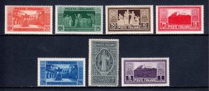 Italy - Scott #232-238 - MH - SCV $42