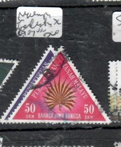 MALAYSIA TRIANGLE STAMPS    SC   105, 107      VFU    P0320A H