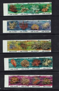 Cook Islands: 1980, Corals, (1st Issue) Definitive Set, Mint Never Hinged