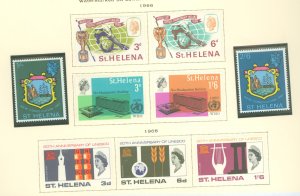 St. Helena #188-196  Single (Complete Set)