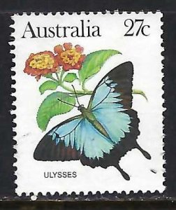 Australia 875 VFU BUTTERFLY P809-5