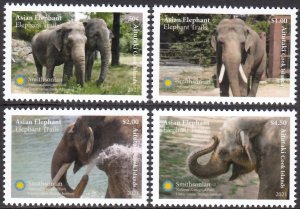 AITUTAKI 2021 ELEPHANTS WILD ANIMALS ANIMAUX SAUVAGES WILDE TIERE