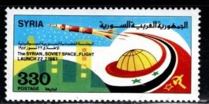 Syria - #1106 Syrian-Soviet Joint Space Launch - MNH