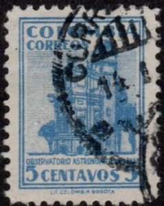 Colombia 565 - Used - 5c National Observatory (1948)