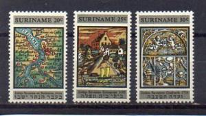 Surinam 359-361 MNH
