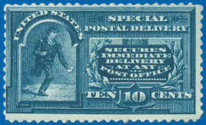 US SCOTT #E5 10¢ SPECIAL DELIVERY Stamp, Mint-Fine-NH, Tiny Thin, SCV $475 (SK)