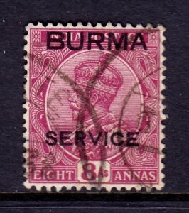 Burma - Scott #O9 - Used - SCV $4.00