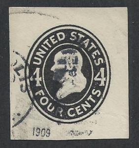 UNITED STATES SC# U416a VF U 1904