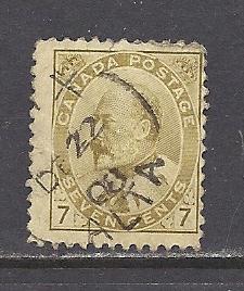 Canada Sc # 92 good condition used 