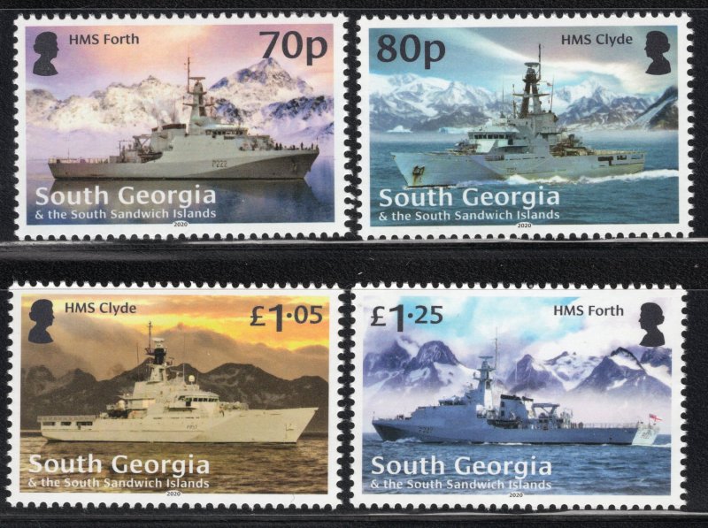 South Georgia and South Sandwich Islands 2020 - Royal Navy Ships