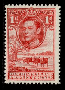 BECHUANALAND GVI SG119, 1½d light blue, LH MINT.