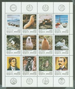 Argentina #1559  Souvenir Sheet (Fauna)