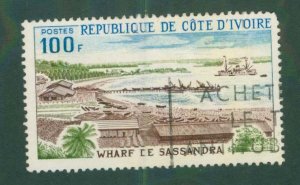 Ivory Coast 392 USED  BIN$ 1.25