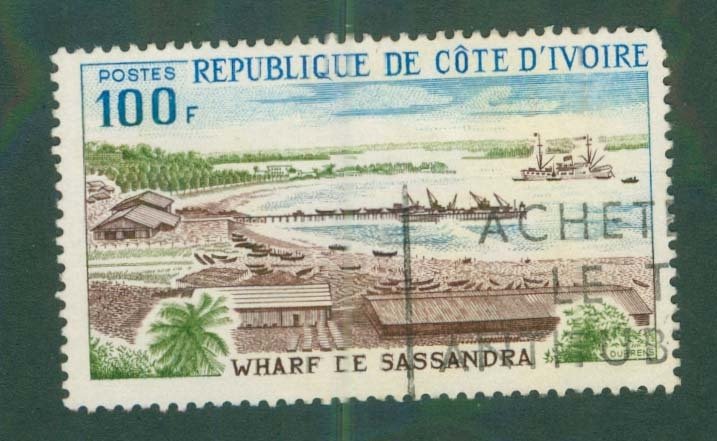 Ivory Coast 392 USED  BIN$ 1.25