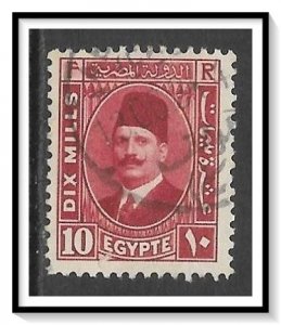 Egypt #136 King Fuad Used