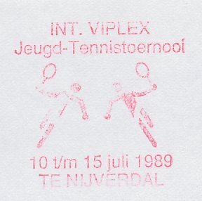 Meter cut Netherlands 1989 Youth Tennis Tournament Nijverdal