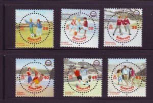 Alderney Sc 227-32 2004 Football FIFA 100yrs stamp set mint  NH