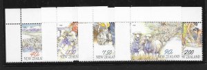 NEW ZEALAND Sc#1850-1854 Complete Set Mint Never Hinged