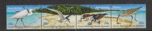 Cocos Island 337  strip 5   VF NH