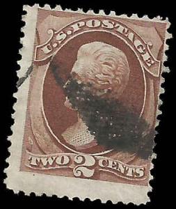 # 135 Red Brown Used Andrew Jackson