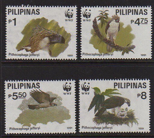 Philippines 1991 2094-2097 WWF set MNH