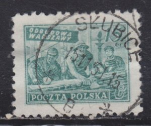 Poland 497 Polish Reconstruction Projects 1950