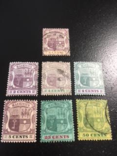 Mauritius sc 93,94,97,99,101,110,111 MH+UH
