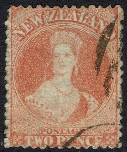 NEW ZEALAND 1873 QV CHALON 2D NO WMK  