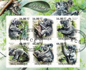 MOZAMBIQUE 2011 - Koala/ minisheet