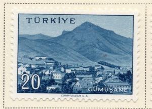 Turkey 1959 Early Issue Fine Mint Hinged 20K. 091500